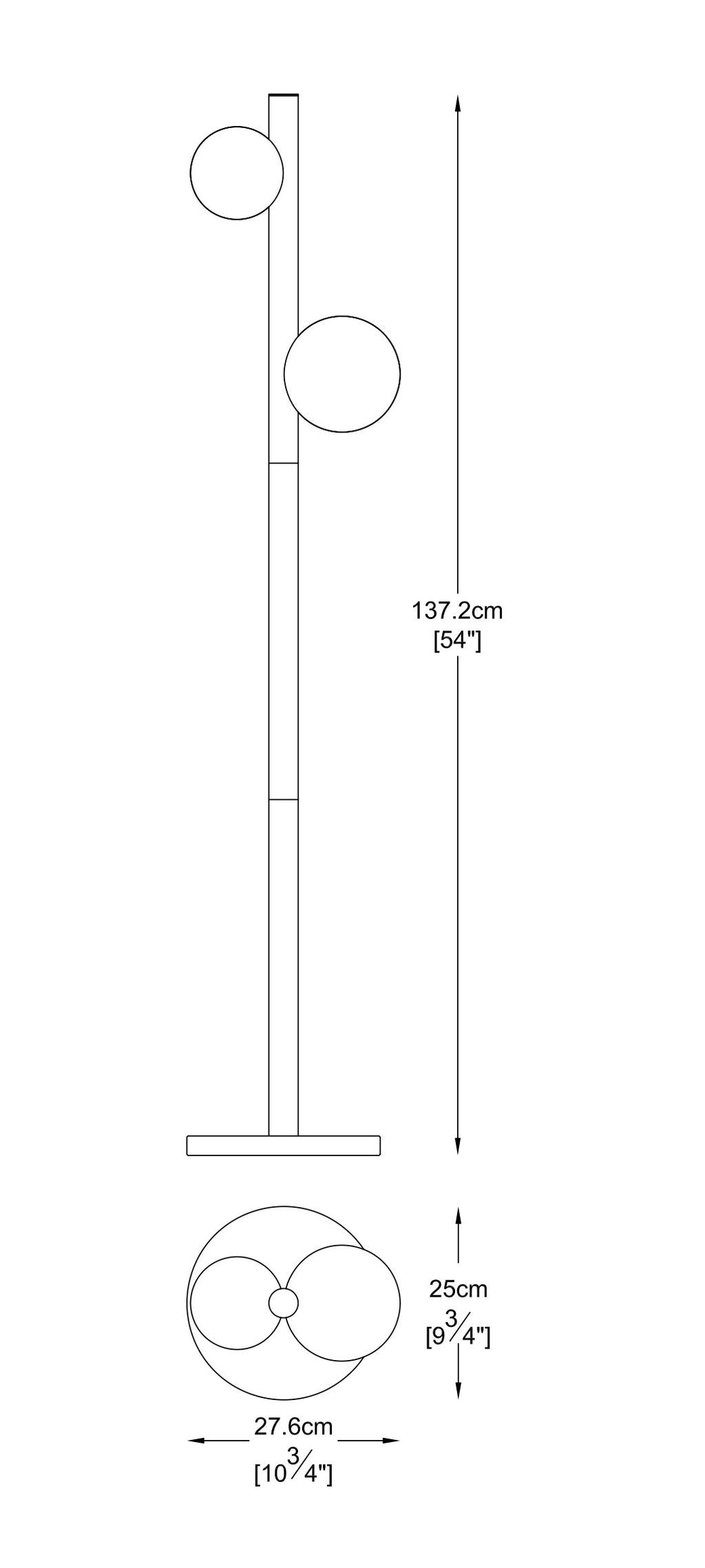 Lampadaire Antares 2 Altalum