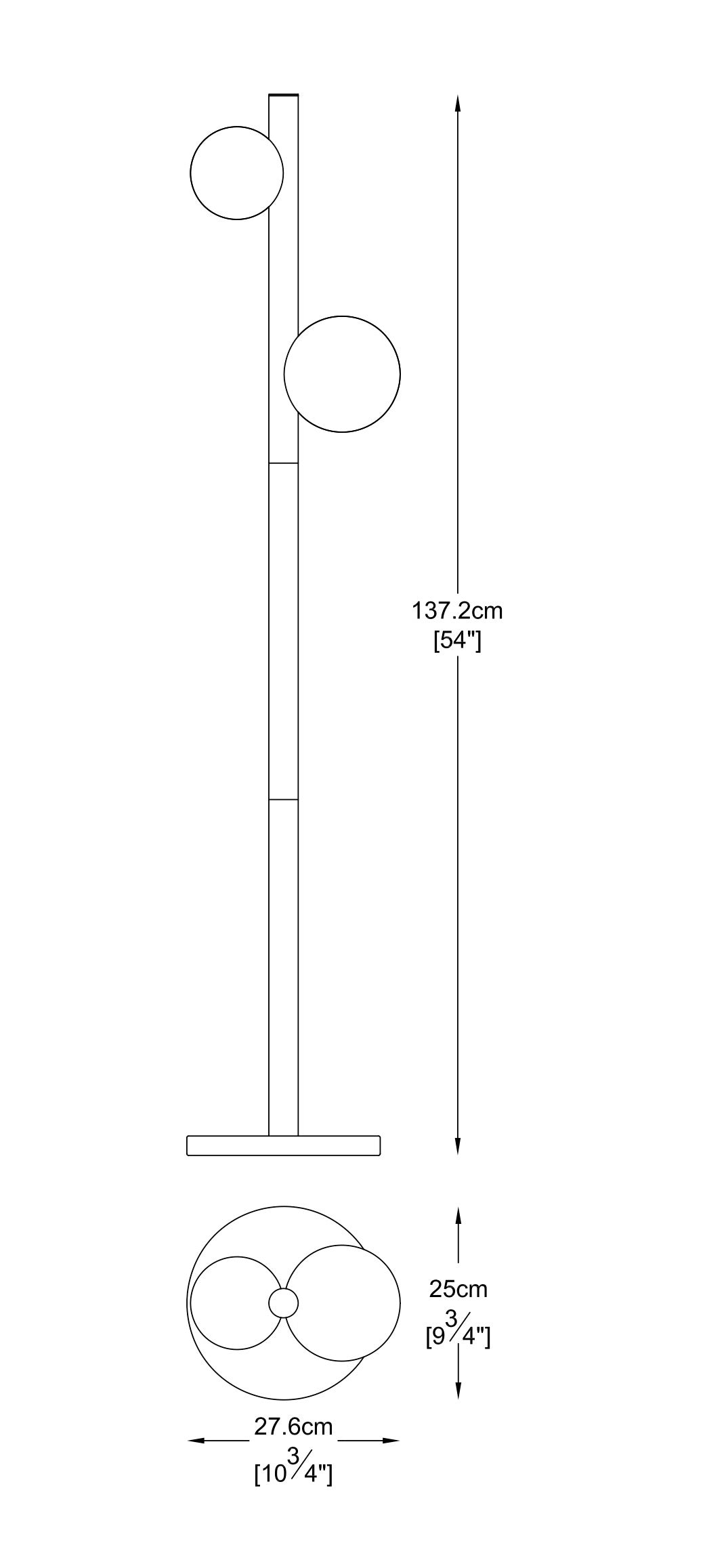Lampadaire Antares 2