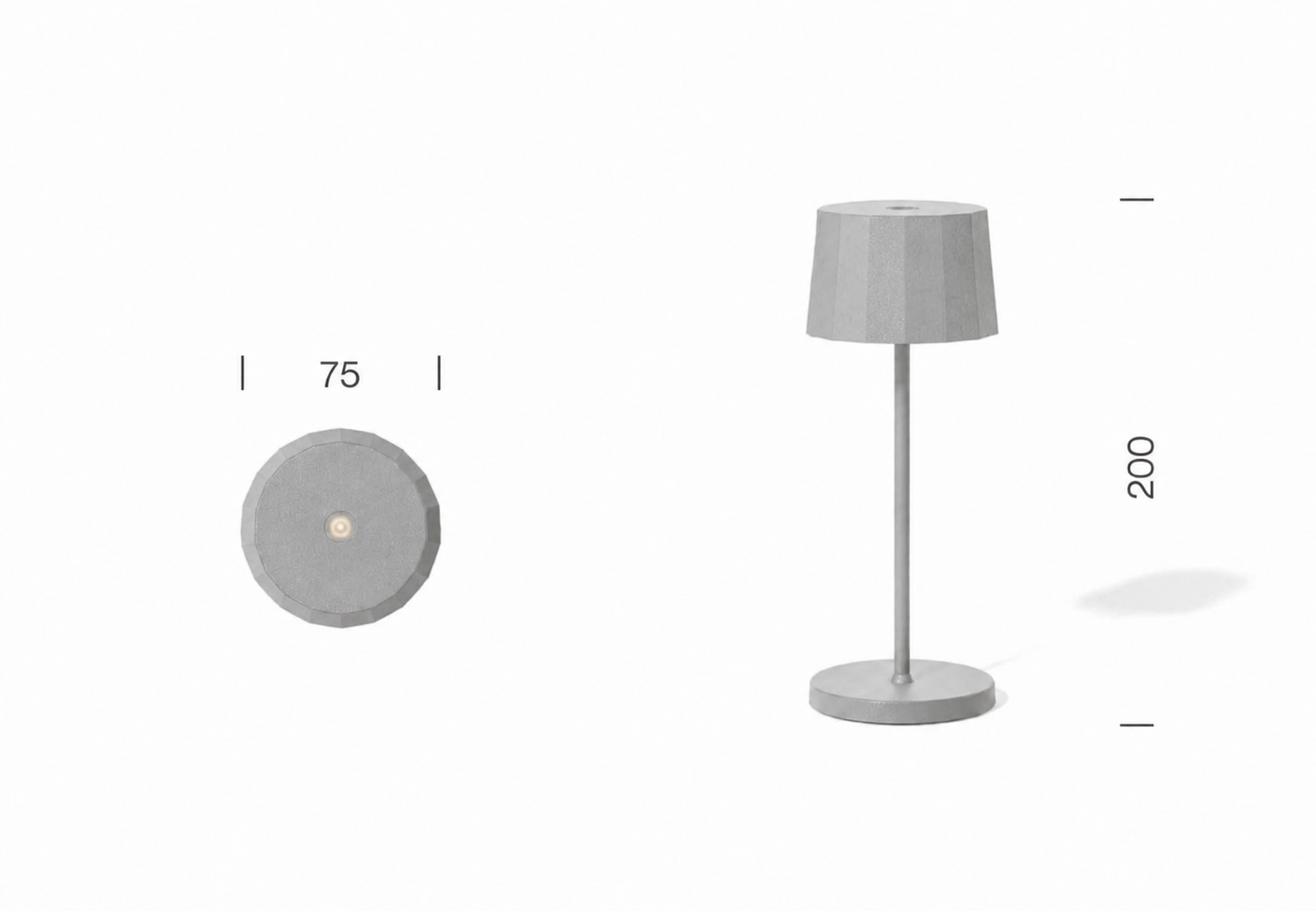 Lampe sans fil Facet