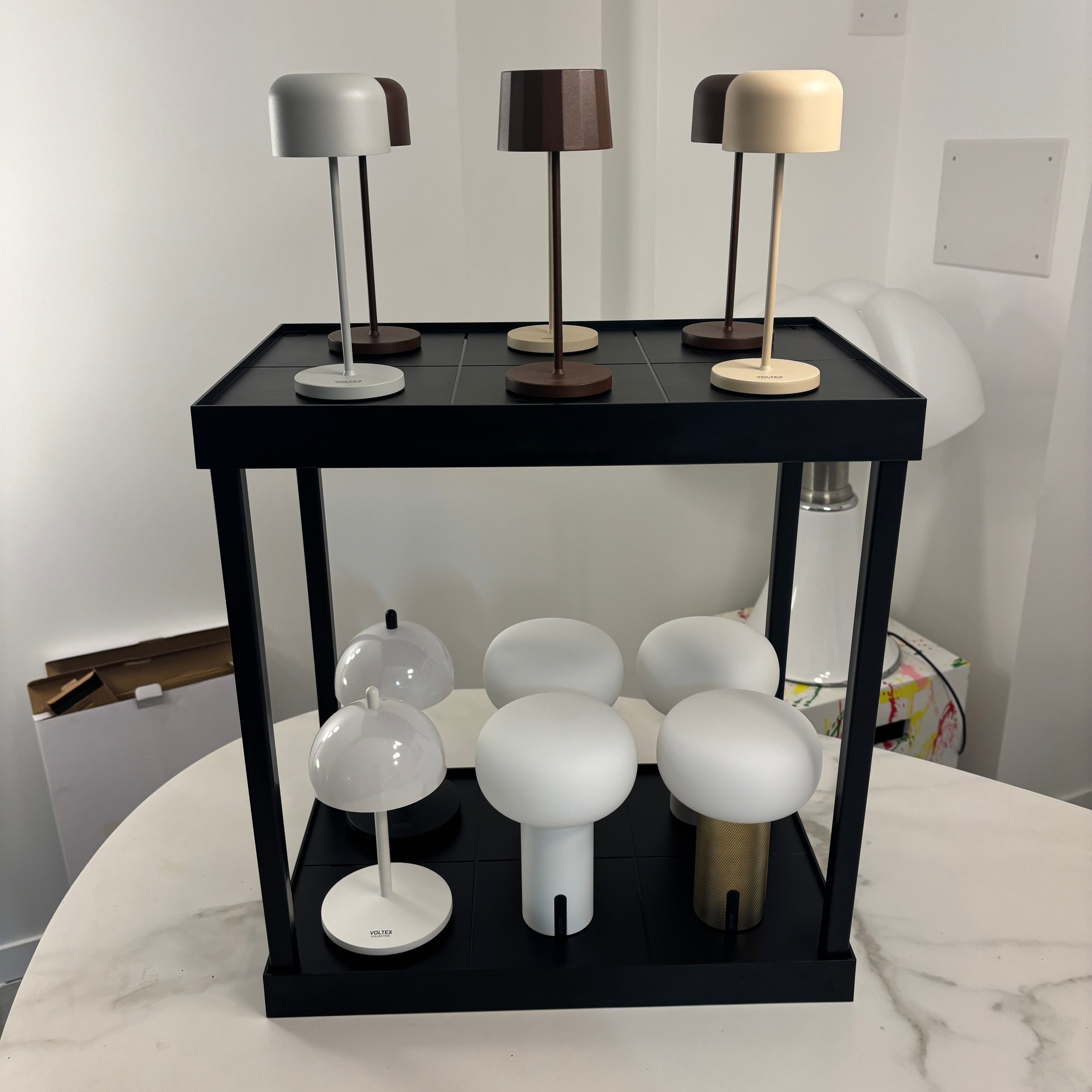 Station de recharge pour 12 lampes