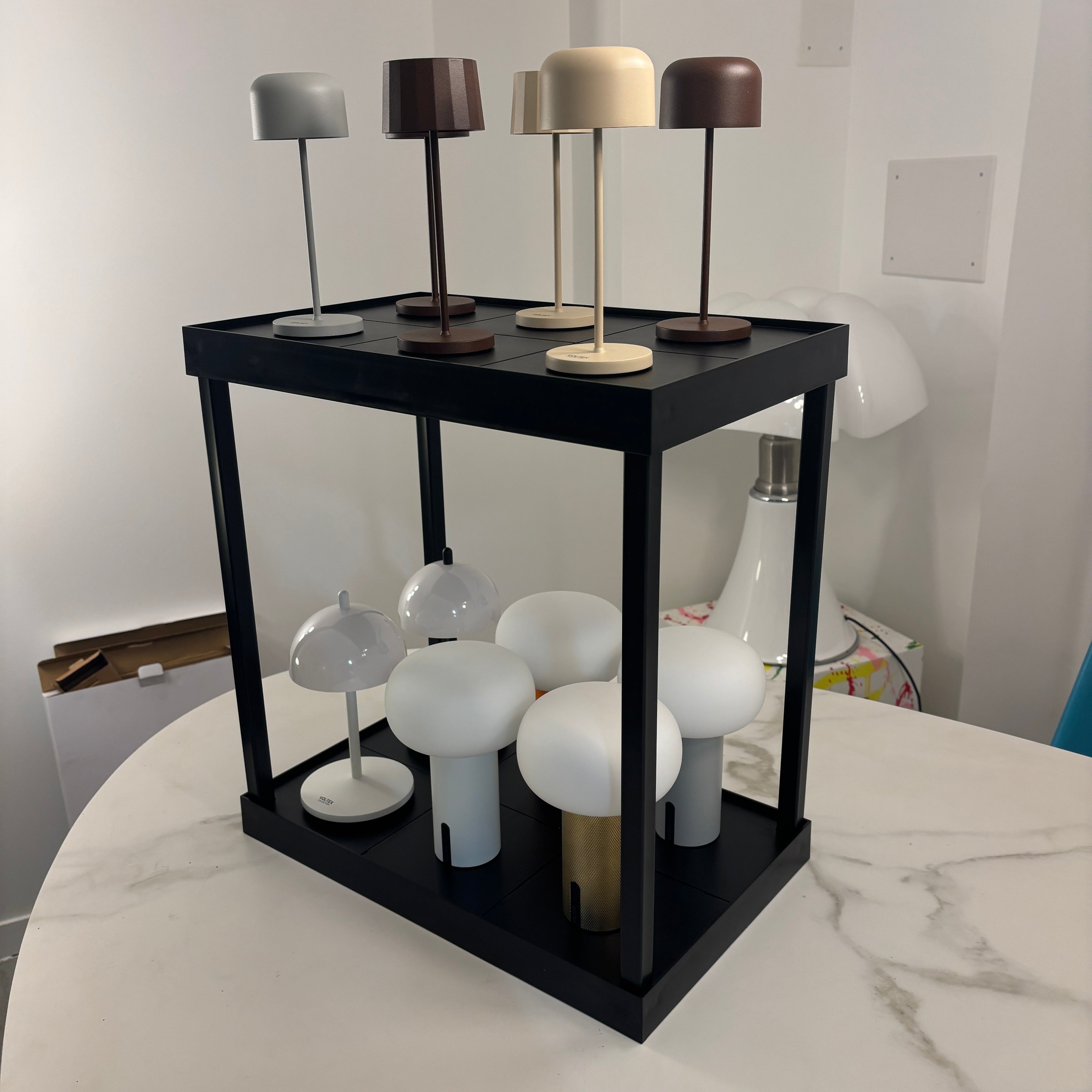 Station de recharge pour 12 lampes