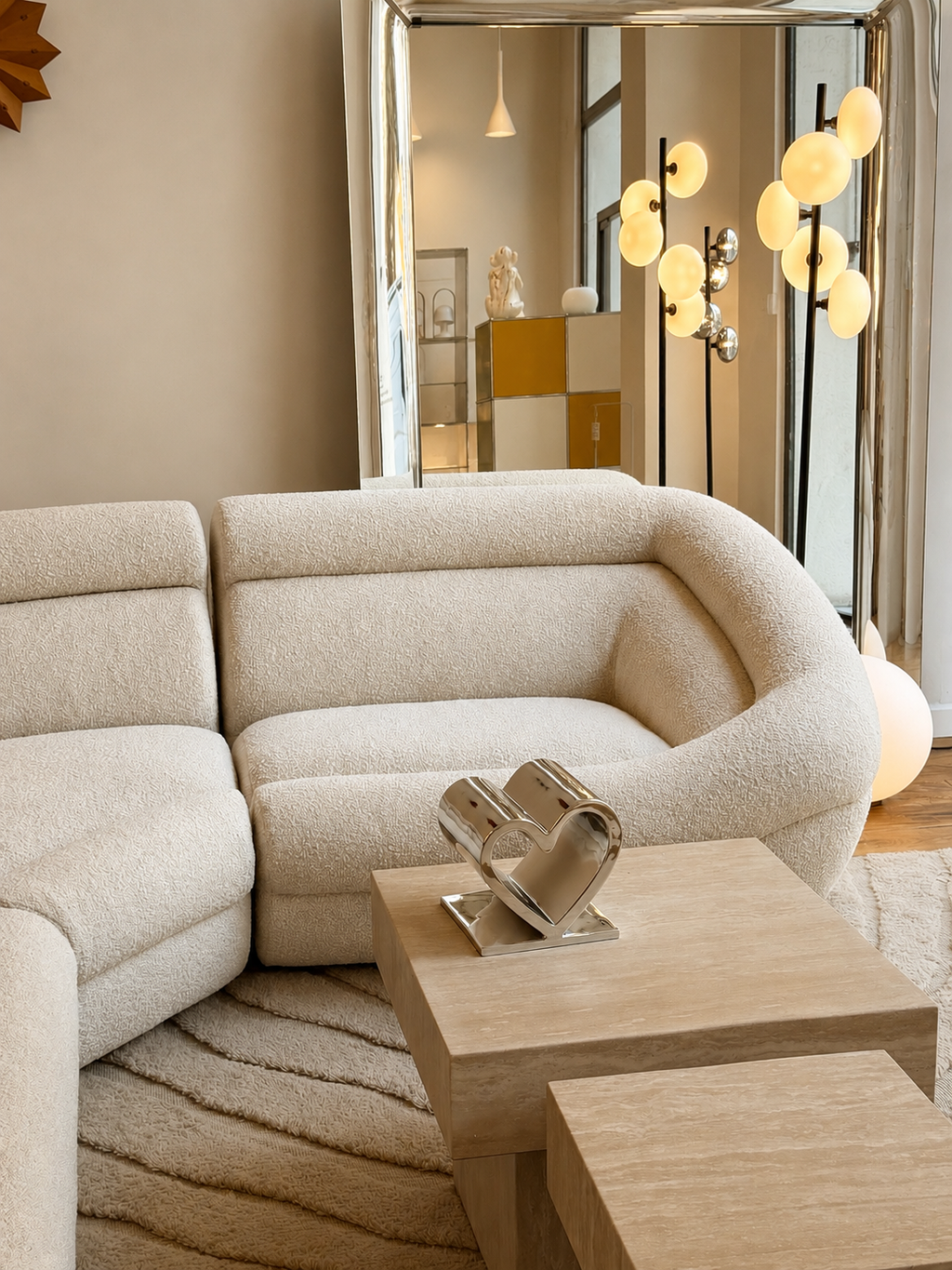Orion Opal Altalum Floor Lamp