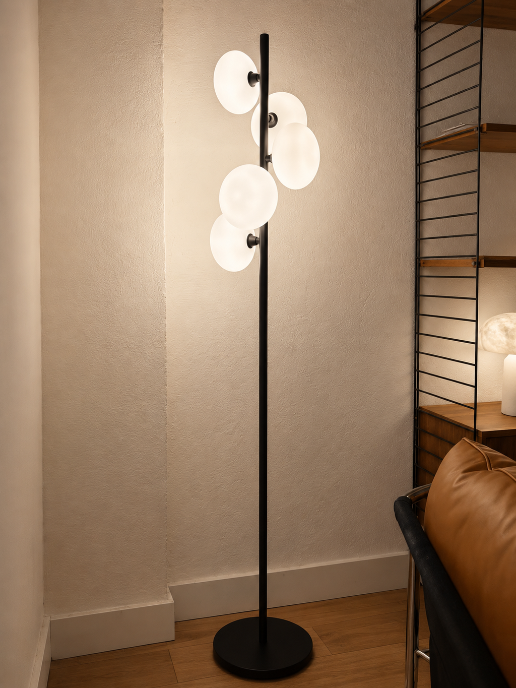 Orion Opal Altalum Floor Lamp