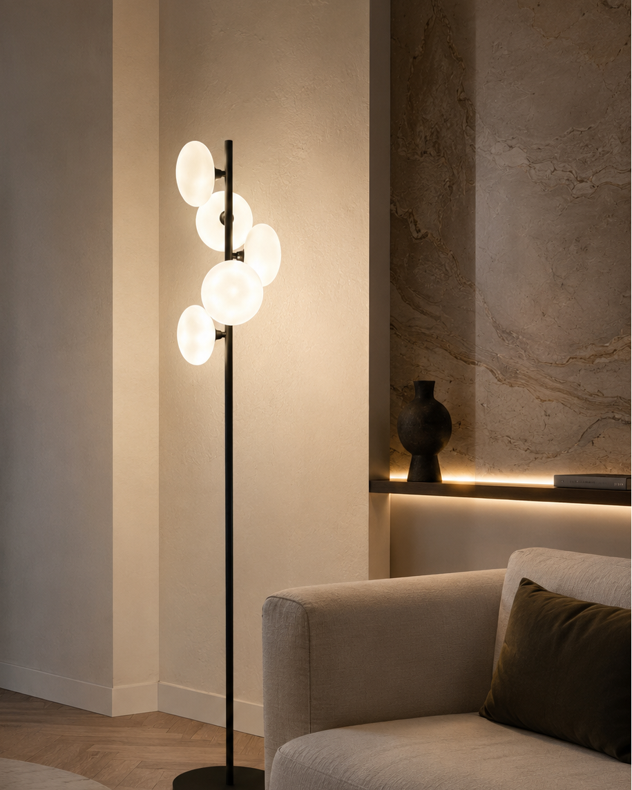 Orion Opal Altalum Floor Lamp