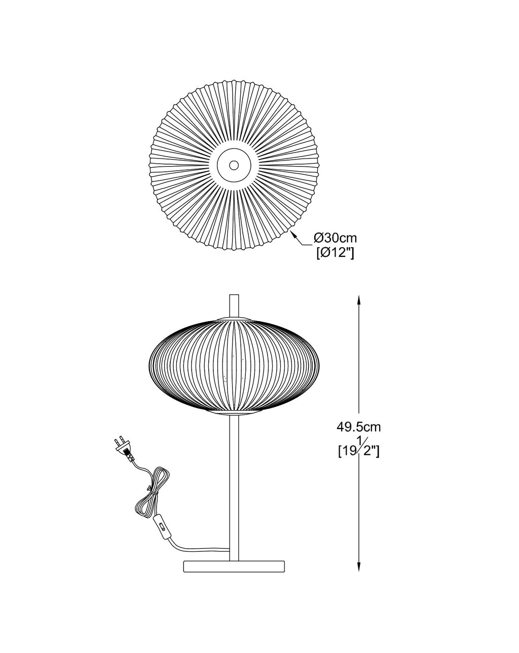 Aria Altalum Table Lamp