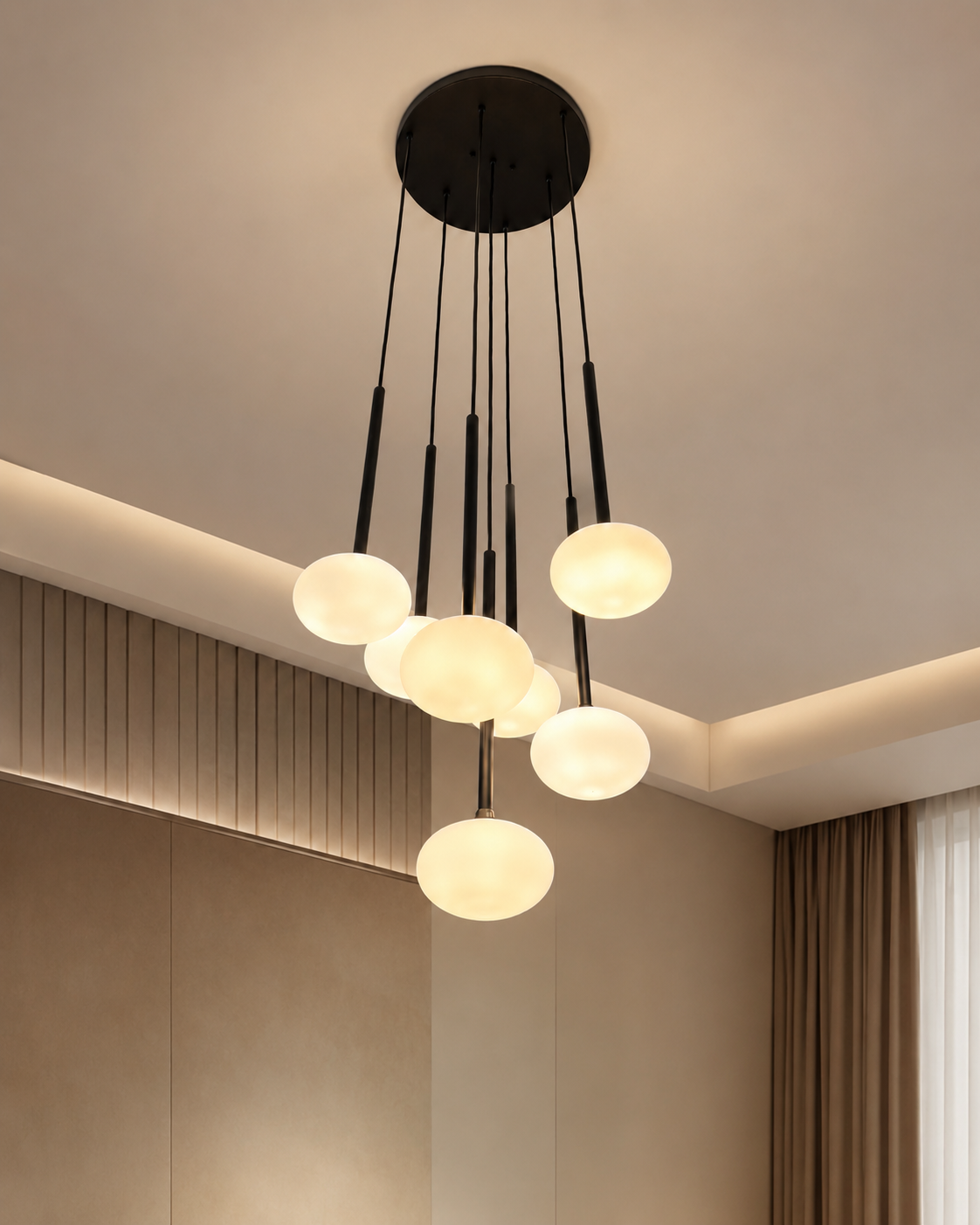 Orion cluster pendant light
