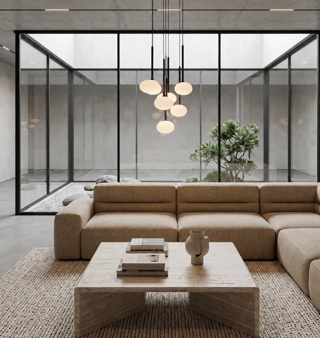 Orion cluster pendant light