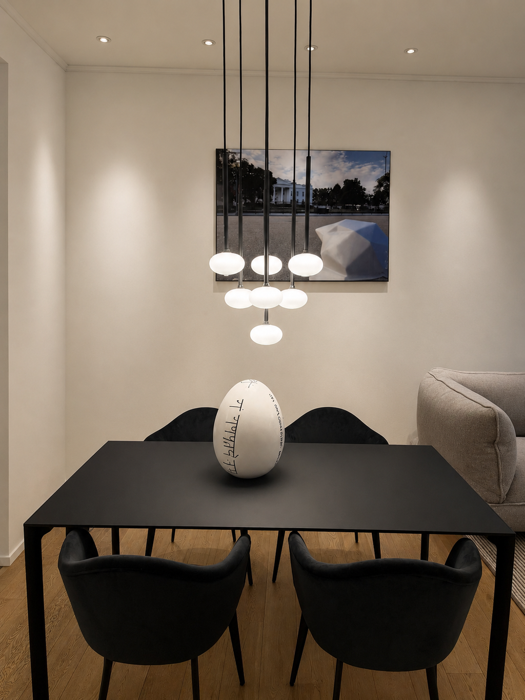 Orion cluster pendant light