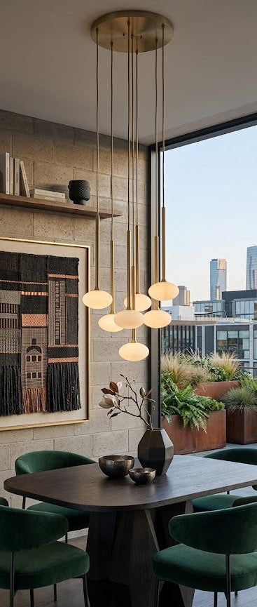 Orion cluster pendant light