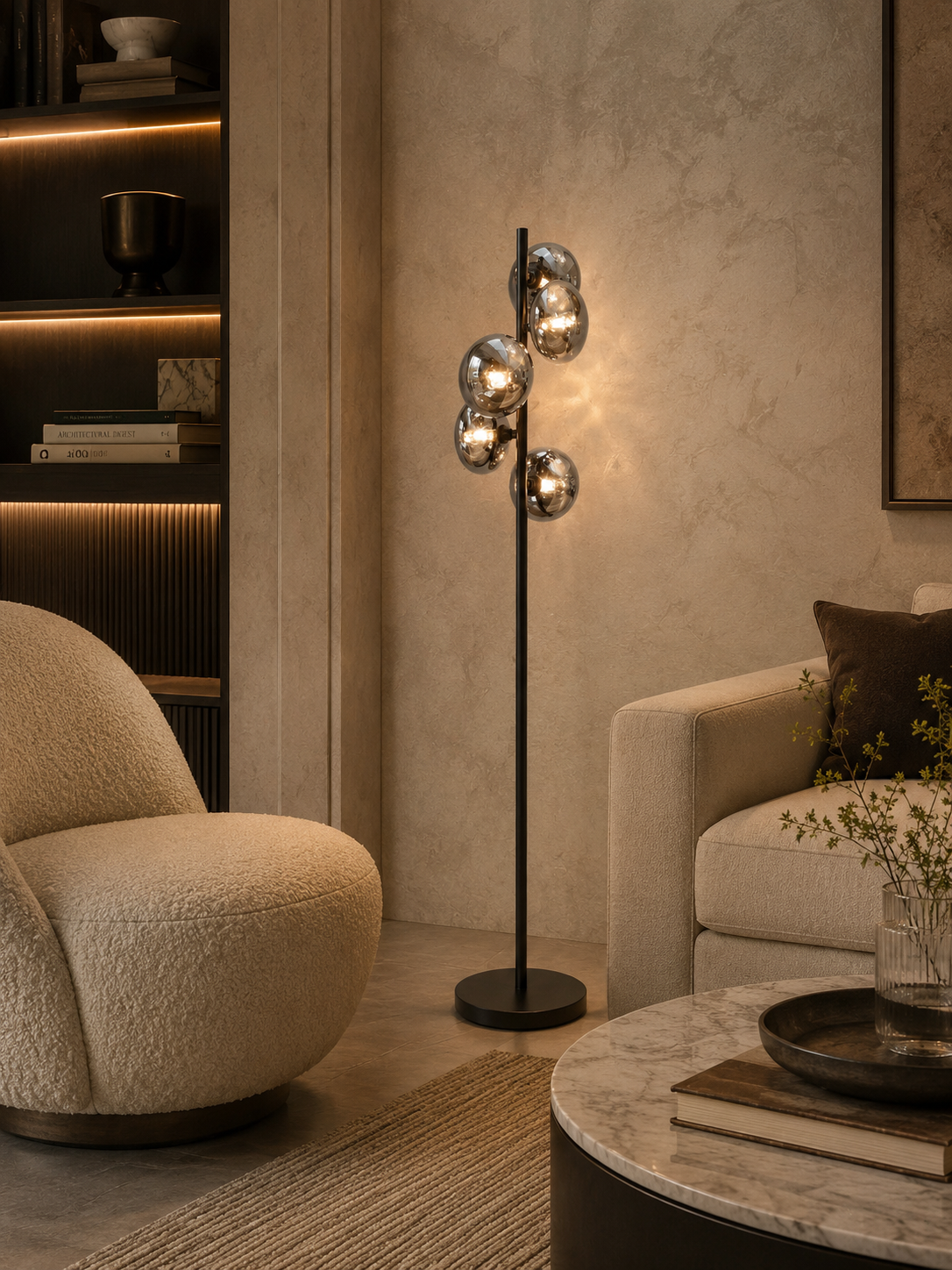 Lampadaire Orion Mirror