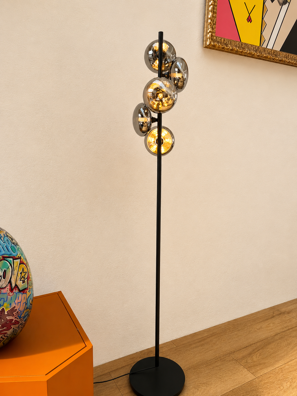 Orion Mirror Floor Lamp
