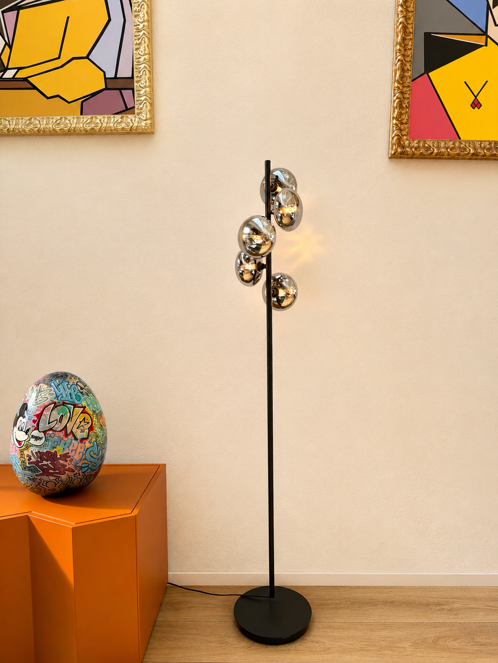 Orion Mirror Floor Lamp