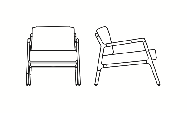 Fauteuil Osaka