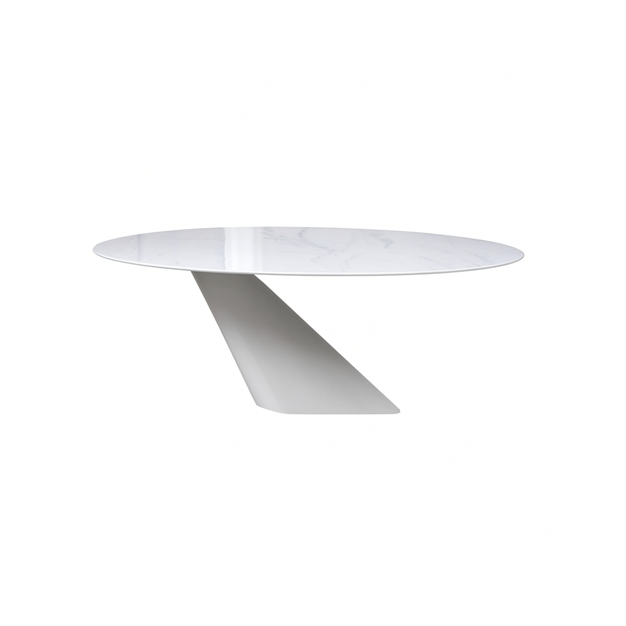Table Ovale O Brillante