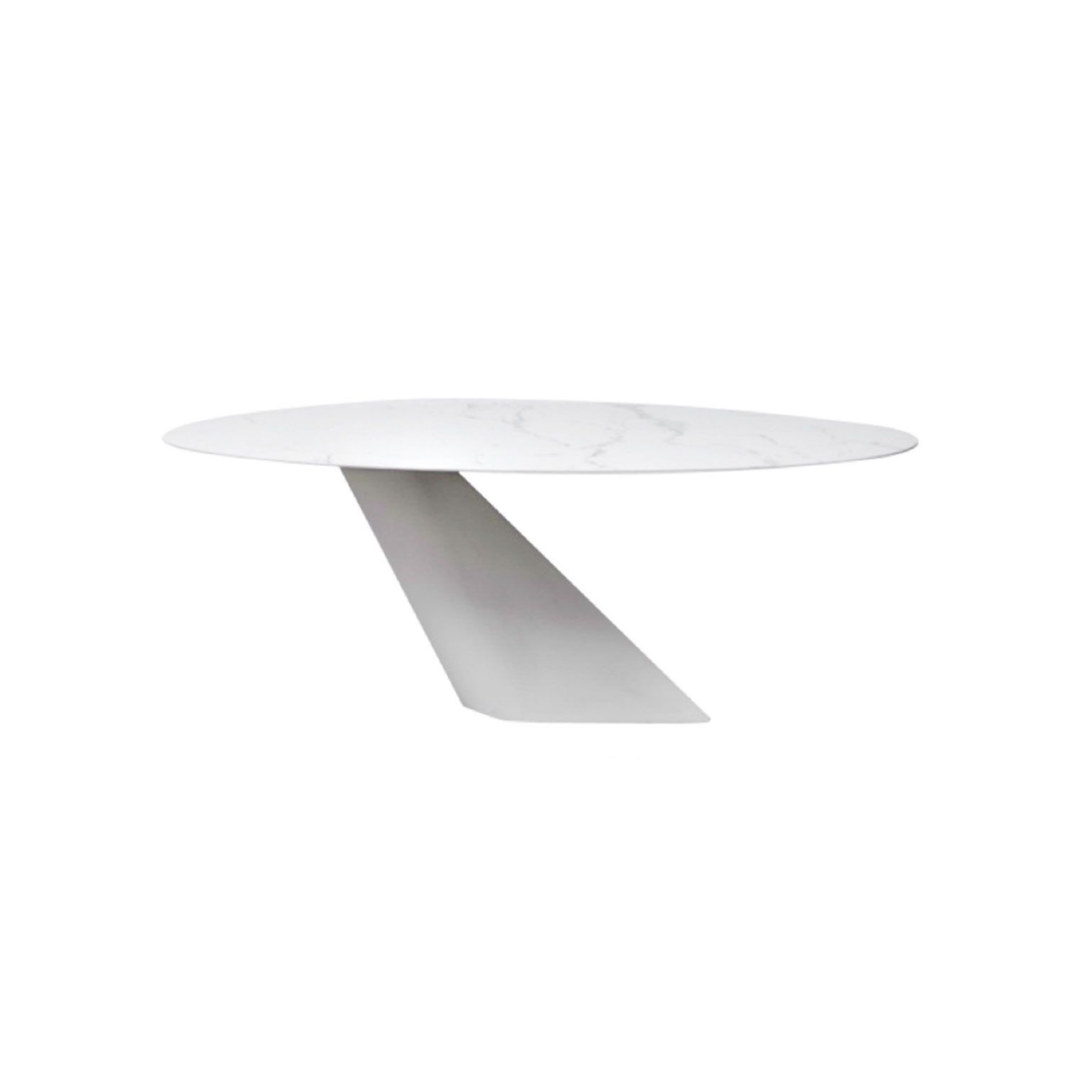 Table Ovale O Mate