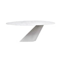 Table Ovale O Mate