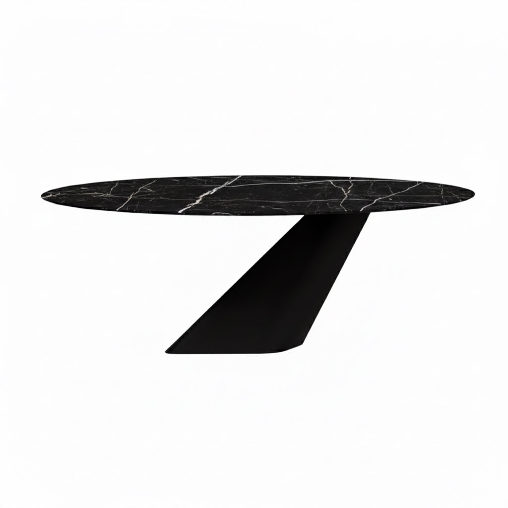 Table Ovale O Mate