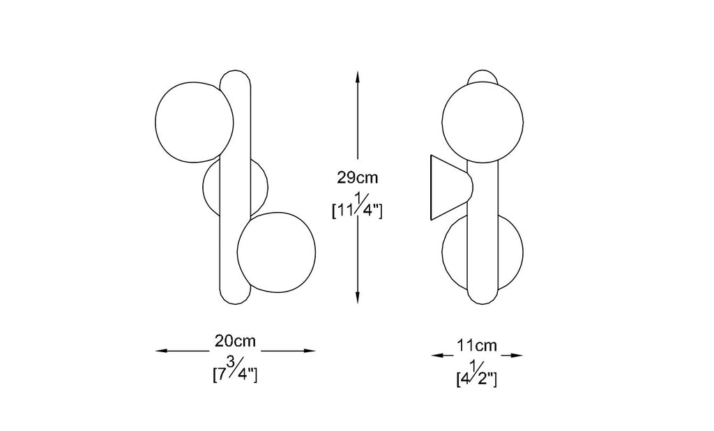 Antares 2 Wall Light Altalum