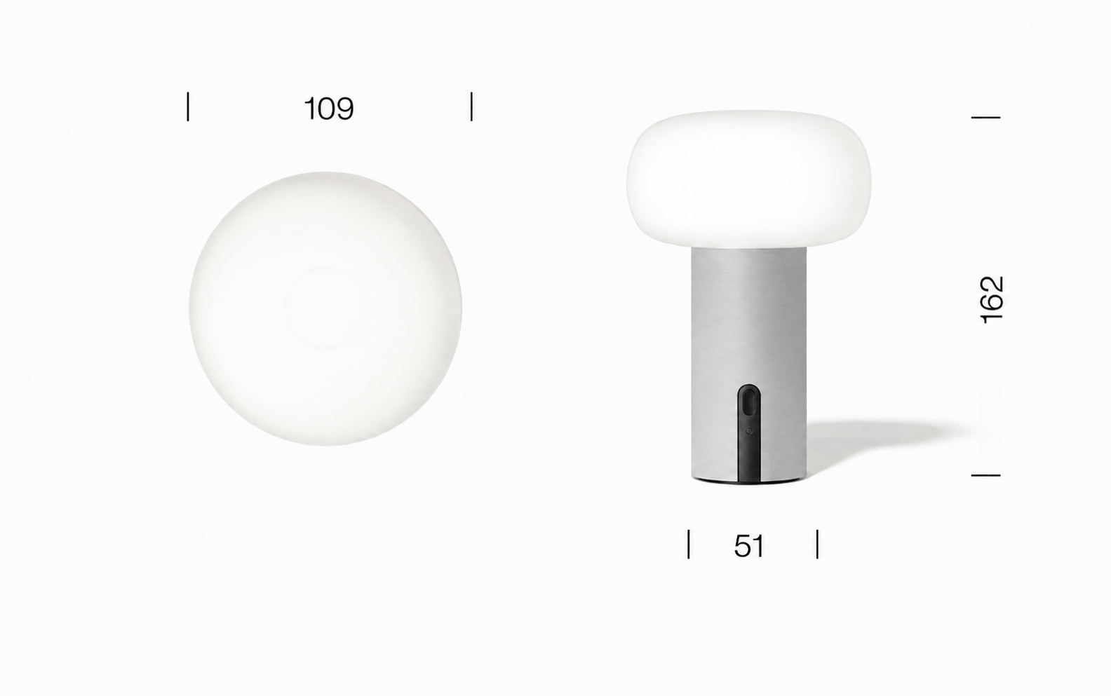 Cordless lamp Lea