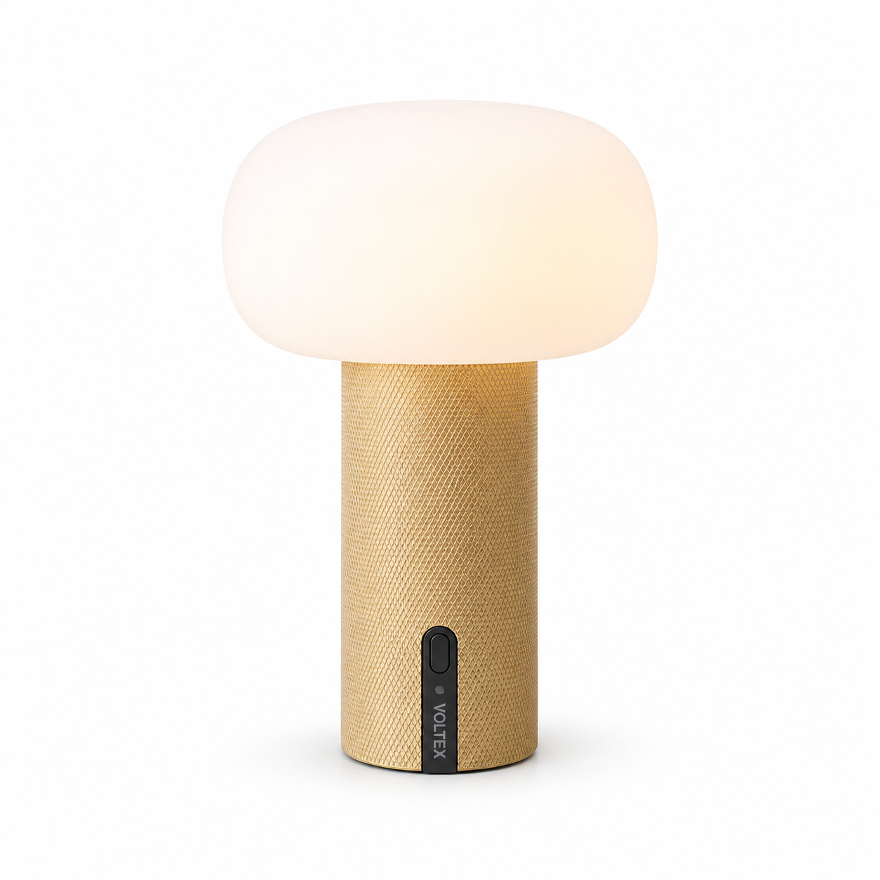 Lampe sans fil Lea laiton brossé