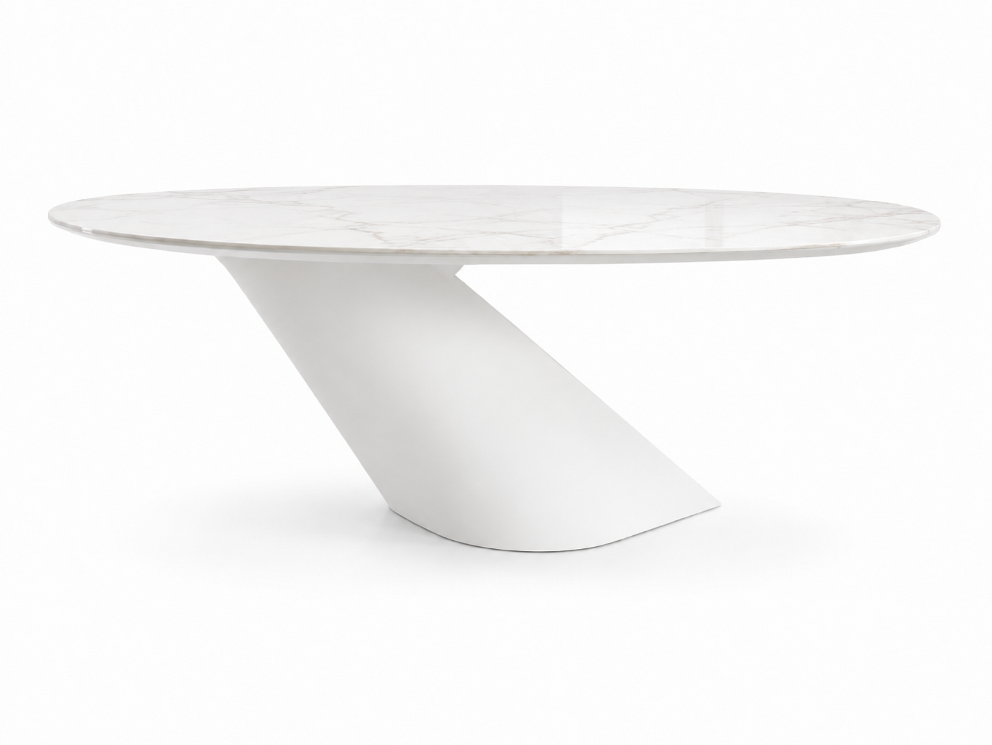 Table Ovale O Brillante