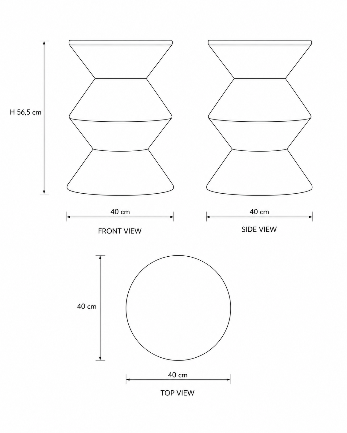 Table d'appoint W