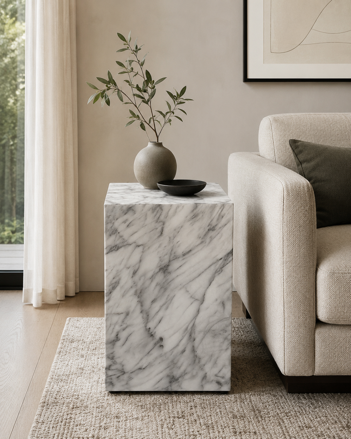 Table d'appoint Stele